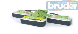 BRUDER 02218 (2218) �ac� li�ta CLAAS - trojd�ln�